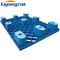 青いHDPEのユーロ プラスチック パレット産業プラスチック パレット1200 x 800