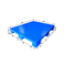 単一の側面1200x1000のユーロ プラスチック パレット4方法記入項目の青い習慣