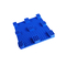 単一の側面1200x1000のユーロ プラスチック パレット4方法記入項目の青い習慣