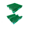 緑の穴があいたパレットHDPEの倉庫のプラスチック パレット1500x1500mm