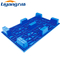 青いプラスチックEPALヨーロッパのパレットHDPEパレット四方単一の表面