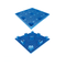 OEM SGSの青はプラスチック パレットHDPEの四方記入項目パレットをリサイクルした
