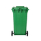コミュニティ大きいプラスチックごみ箱の移動式ゴミ箱1100リットル