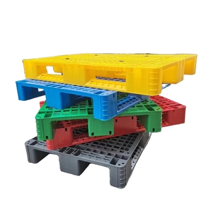 棒鋼が付いている1200X1000X150mm LYCW-1210Cの青いプラスチック パレット